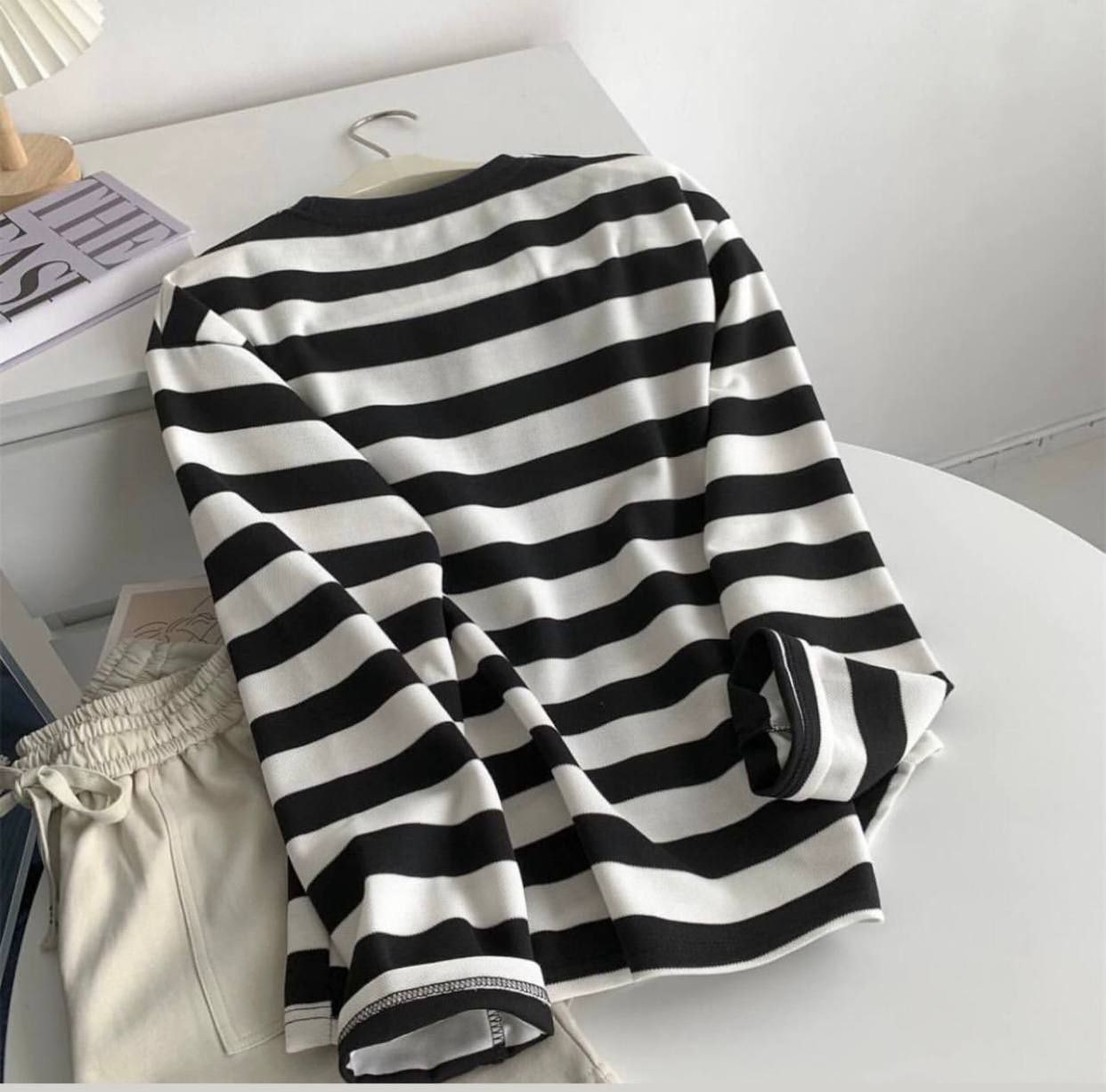 IMG_0853 دورس یقه گرد راه راه - تصویر 1