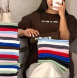 تیشرت چاپی miu miu - تصویر 2