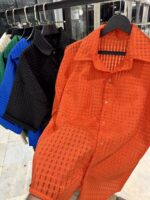 شومیز باکسی حصیری - تصویر 8